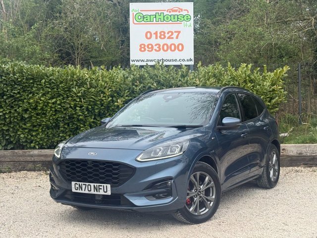 Ford Kuga 1.5 Ecoblue St-line First GN70NFU Blue #3