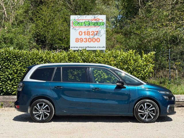 Citroen Grand C4 SpaceTourer 1.2 Puretech Shine Mpv Blue #5