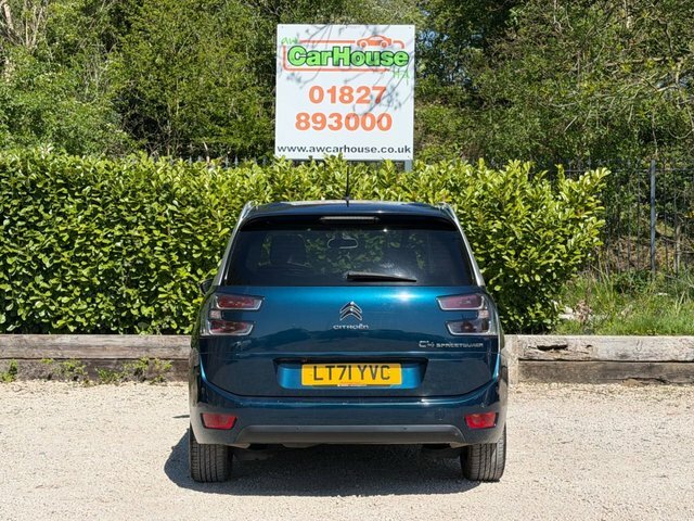 Citroen Grand C4 SpaceTourer 1.2 Puretech Shine Mpv Blue #6