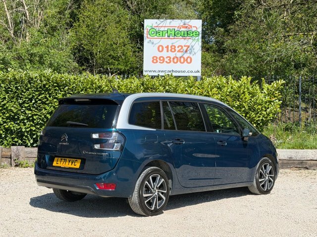 Citroen Grand C4 SpaceTourer 1.2 Puretech Shine Mpv Blue #2