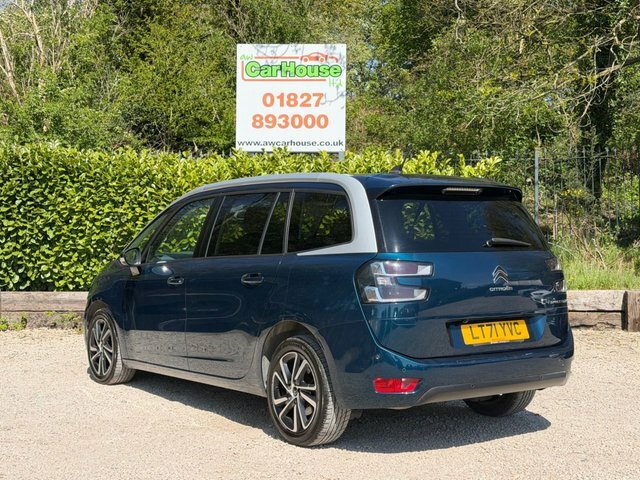 Citroen Grand C4 SpaceTourer 1.2 Puretech Shine Mpv Blue #3