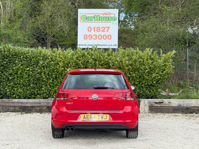 Volkswagen Golf 1.4 Tsi Bluemotion Tech AE64TWJ Red #6