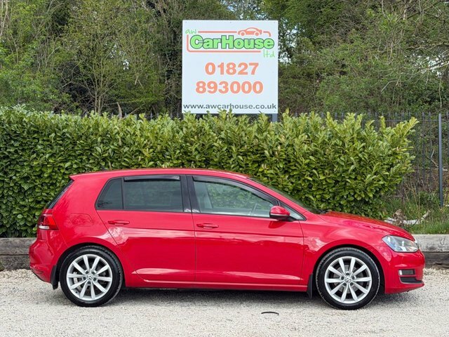 Volkswagen Golf 1.4 Tsi Bluemotion Tech AE64TWJ Red #5