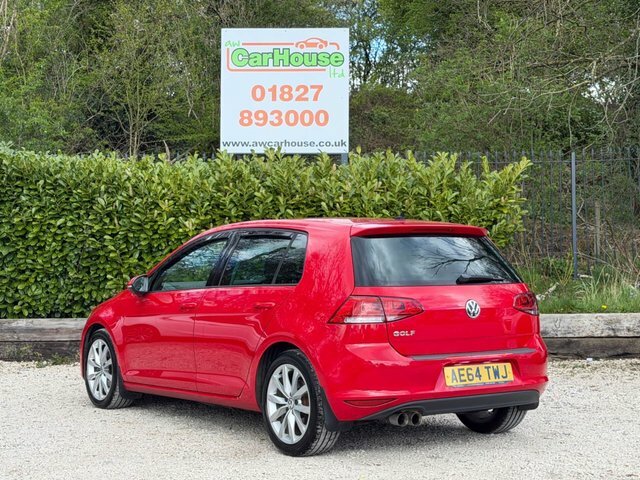 Volkswagen Golf 1.4 Tsi Bluemotion Tech AE64TWJ Red #3
