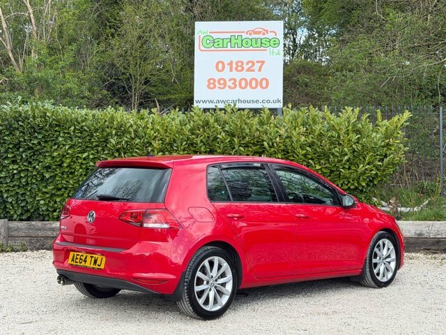Volkswagen Golf 1.4 Tsi Bluemotion Tech AE64TWJ Red #2