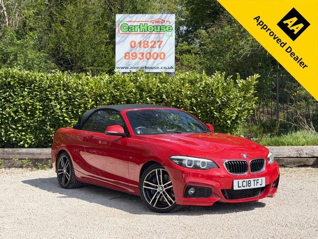 BMW 2 Series 2.0 220D M Sport Red