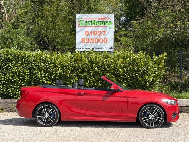 BMW 2 Series 2.0 220D M Sport LC18TFJ Red #5