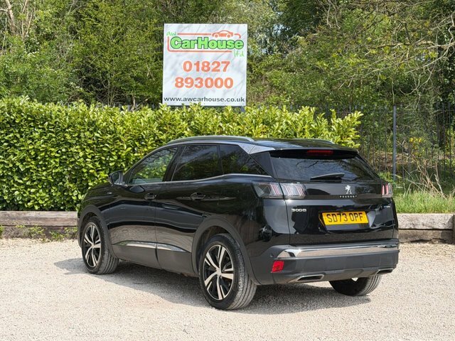 Peugeot 3008 1.6 14.2Kwh Gt Suv SD73OPF Black #3