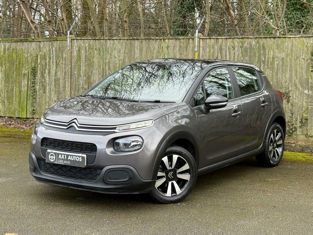 Citroen C3 1.2 Puretech Feel Euro 6 Ss CE70VRM Grey #3
