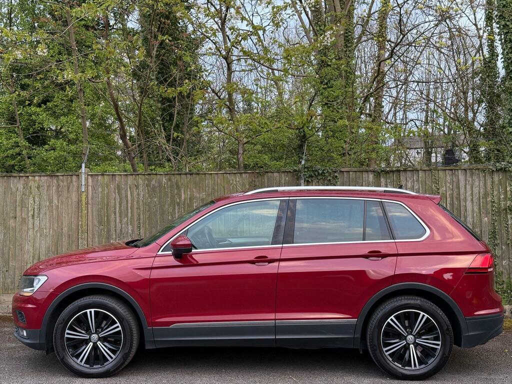 Volkswagen Tiguan 2.0 Tdi Se Navigation 4Motion Euro 6 Ss  Red #5