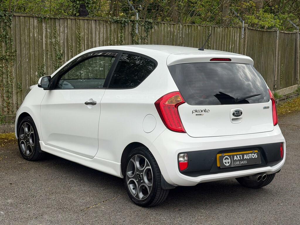 Kia Picanto 1.25 Ecodynamics White Euro 5 Ss White #4