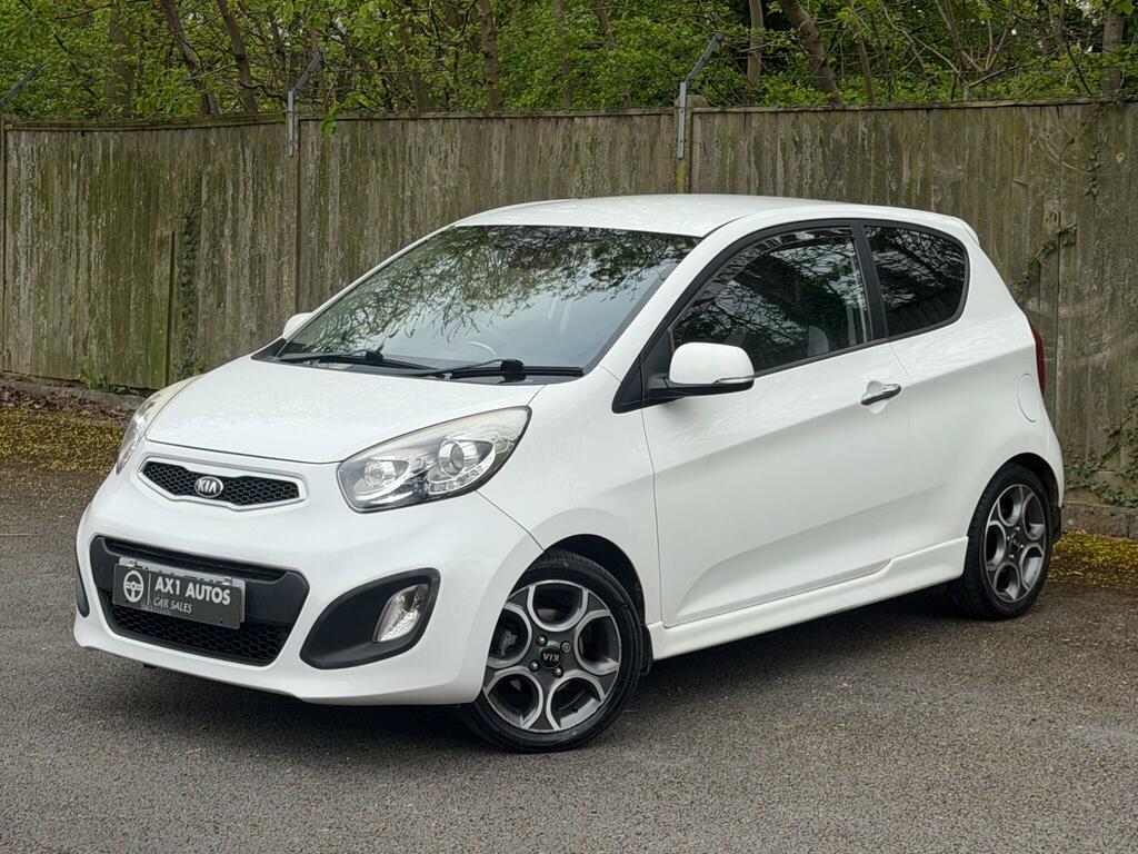Kia Picanto 1.25 Ecodynamics White Euro 5 Ss White #3