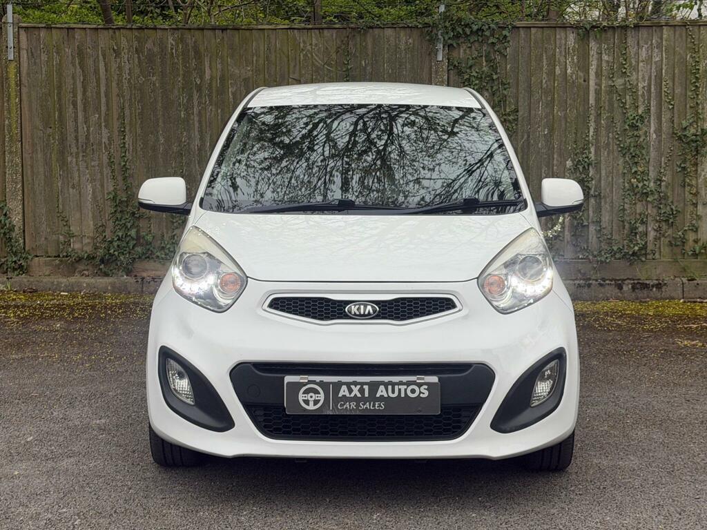 Kia Picanto 1.25 Ecodynamics White Euro 5 Ss White #2