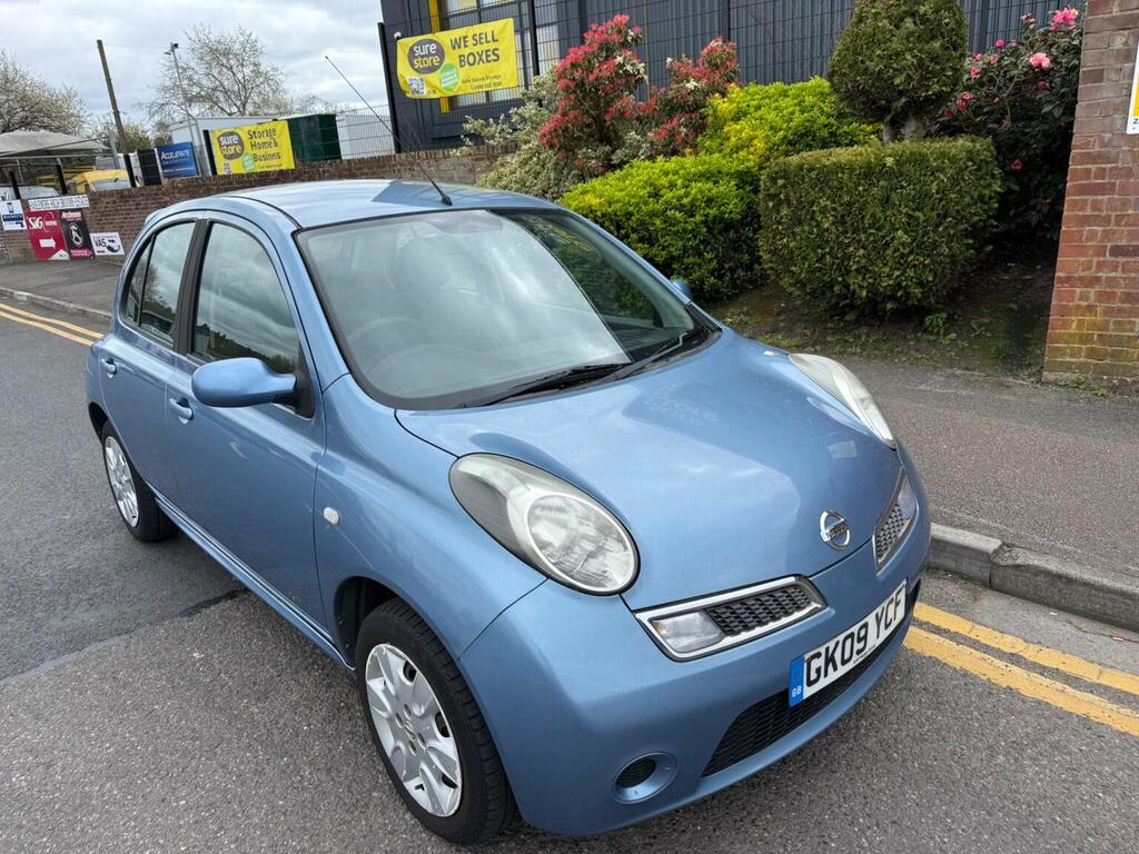 Nissan Micra Hatchback 1.2 16V Acenta 200909 Blue #2