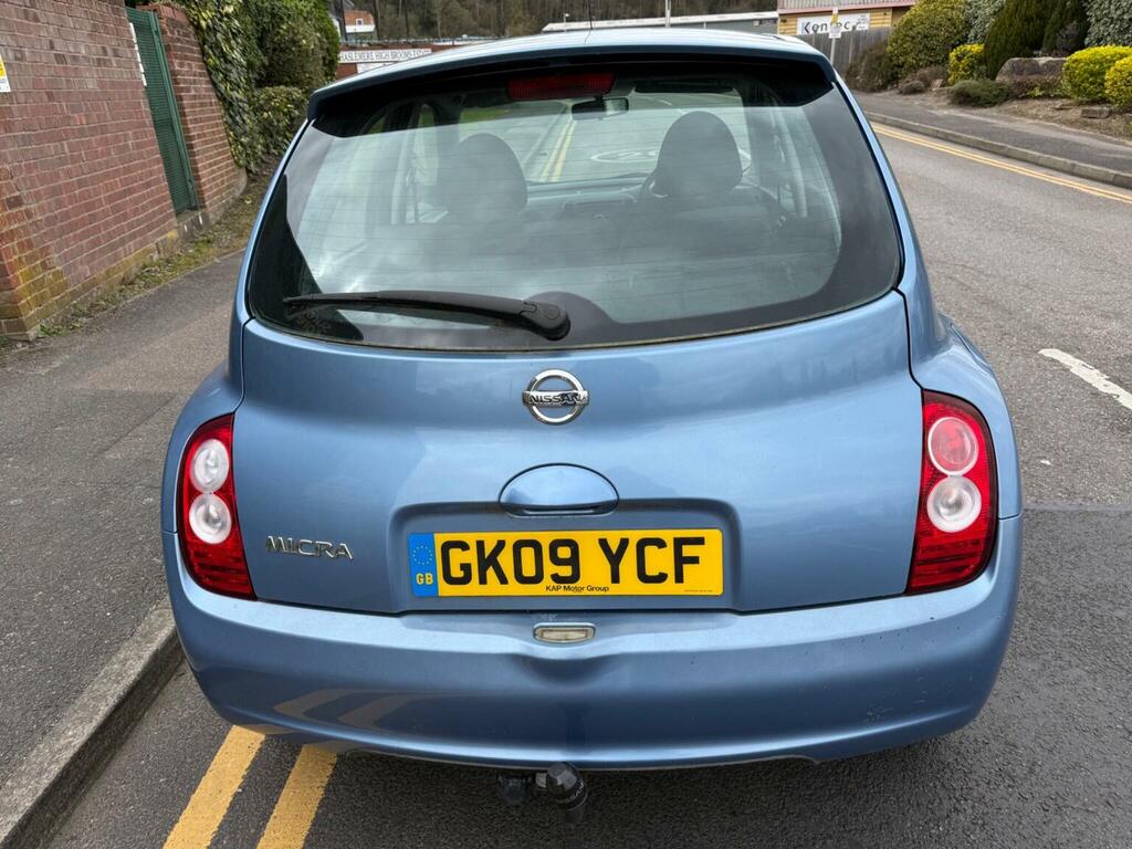 Nissan Micra Hatchback 1.2 16V Acenta 200909 Blue #6