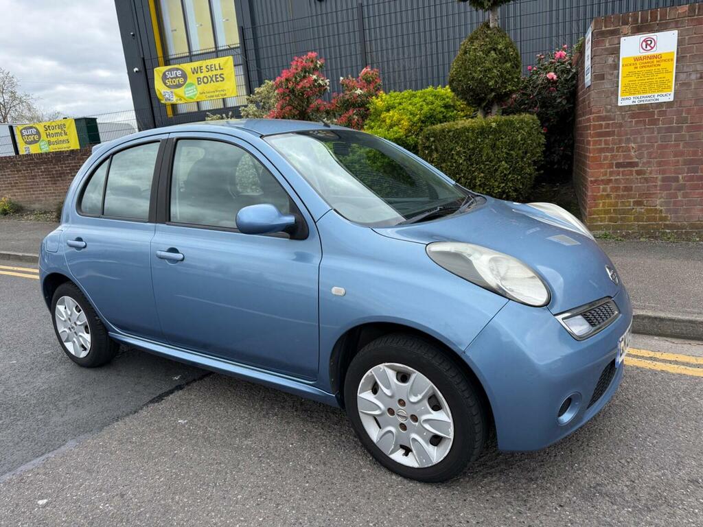 Nissan Micra Hatchback 1.2 16V Acenta 200909 Blue #3