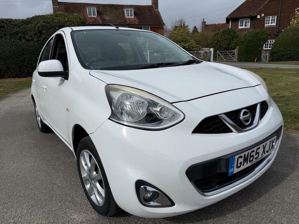 Nissan Micra Hatchback 1.2 Acenta Euro 6 201665 White