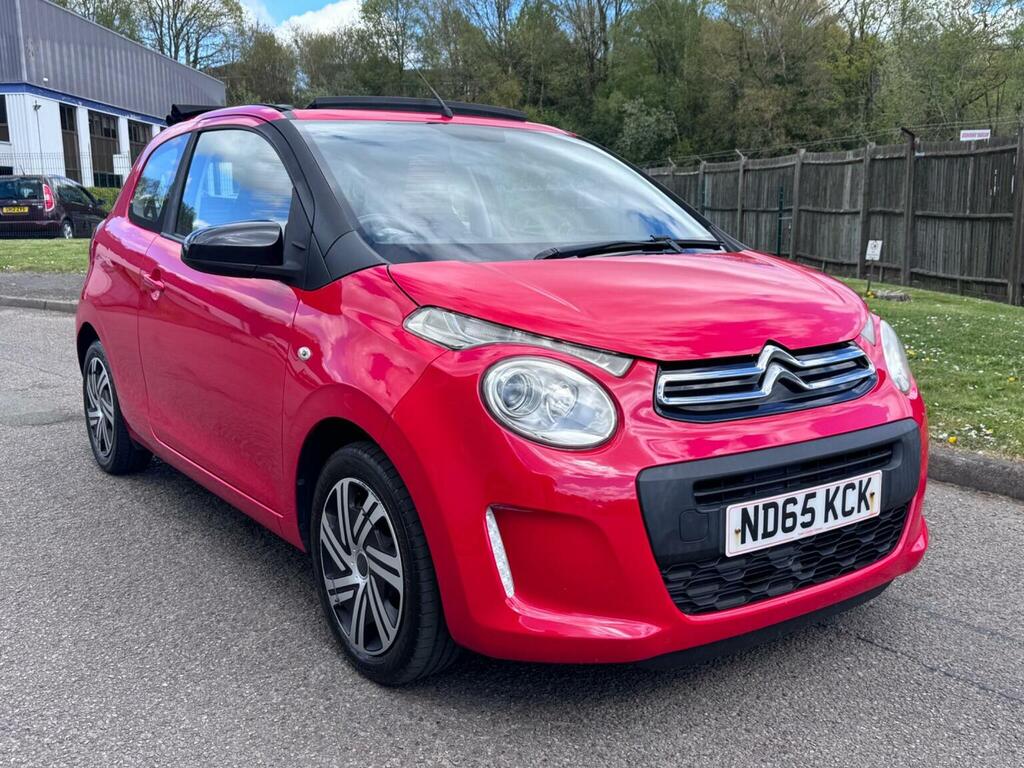 Citroen C1 Hatchback 1.0 Vti Feel Airscape Euro 6 Euro 6 Red