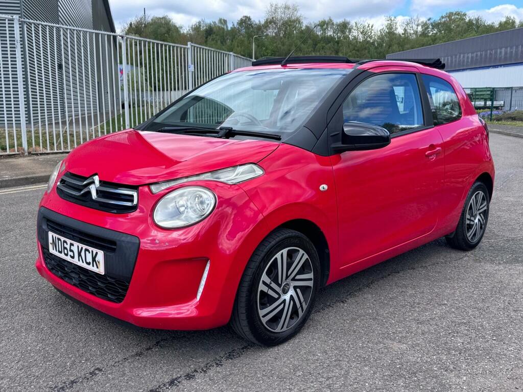 Citroen C1 Hatchback 1.0 Vti Feel Airscape Euro 6 Euro 6 ND65KCK Red #5