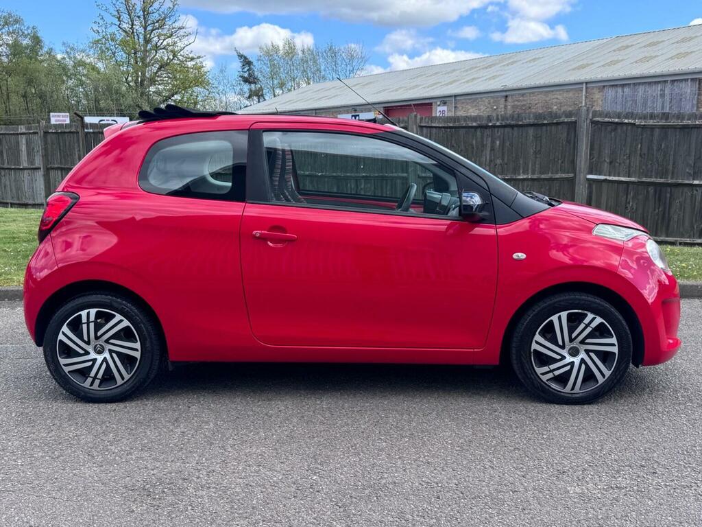 Citroen C1 Hatchback 1.0 Vti Feel Airscape Euro 6 Euro 6 ND65KCK Red #6