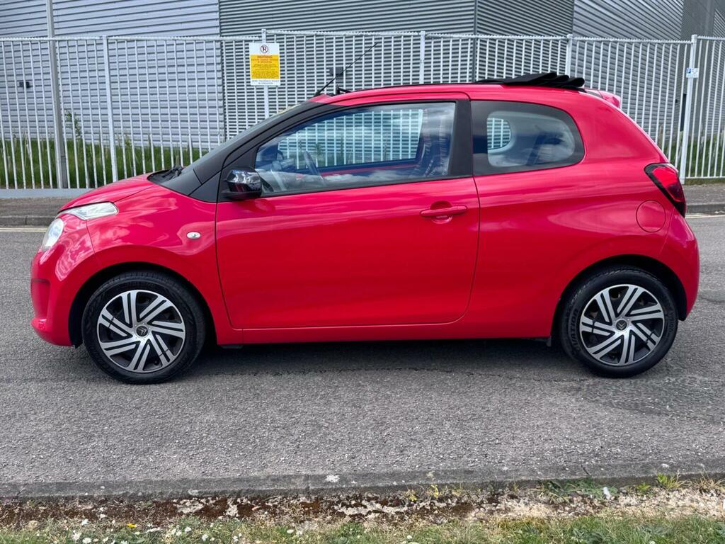 Citroen C1 Hatchback 1.0 Vti Feel Airscape Euro 6 Euro 6 ND65KCK Red #4