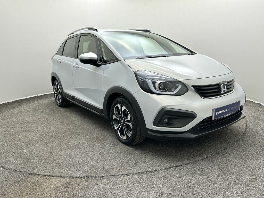 Honda Jazz 1.5 I-mmd Hybrid Crosstar Ex Ecvt White