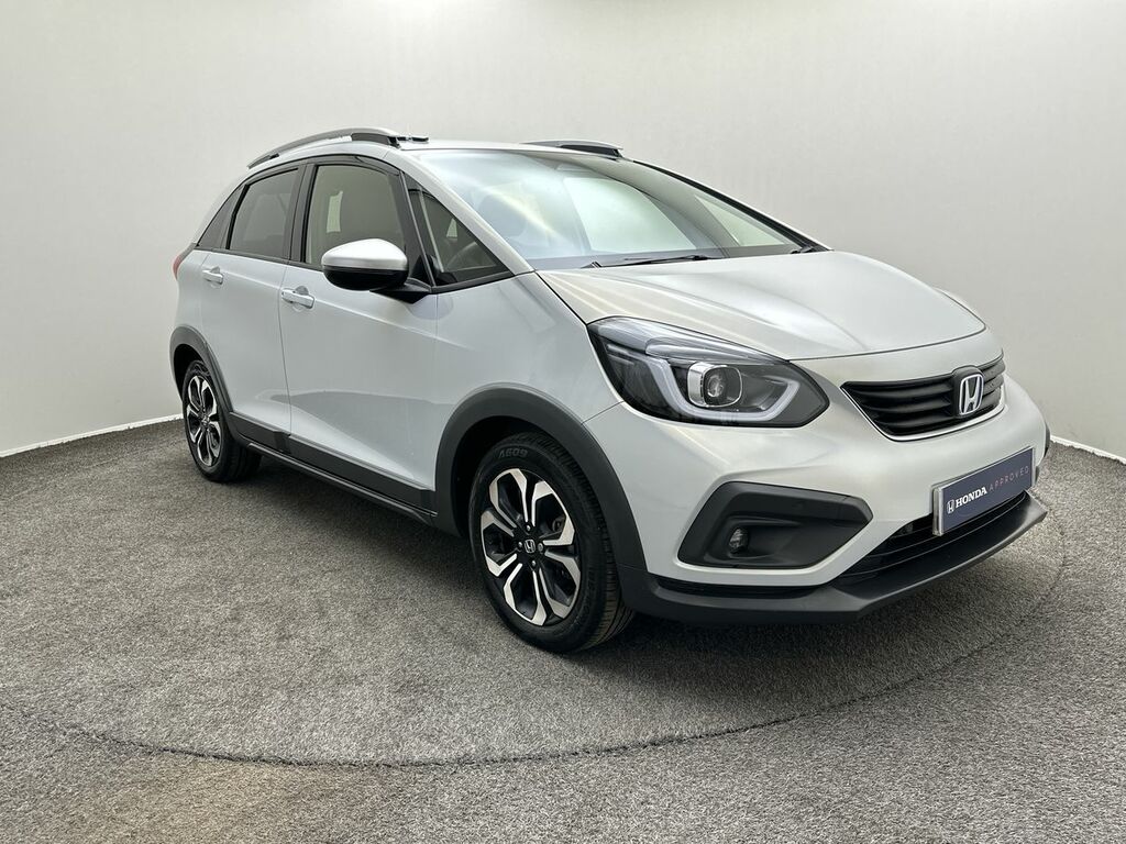 Honda Jazz 1.5 I-mmd Hybrid Crosstar Ex Ecvt White