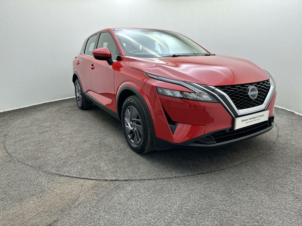 Nissan Qashqai 1.3 Dig-t Mh 158 Acenta Premium DS72KNO Red #2