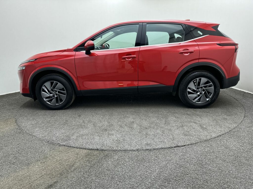 Nissan Qashqai 1.3 Dig-t Mh 158 Acenta Premium DS72KNO Red #5