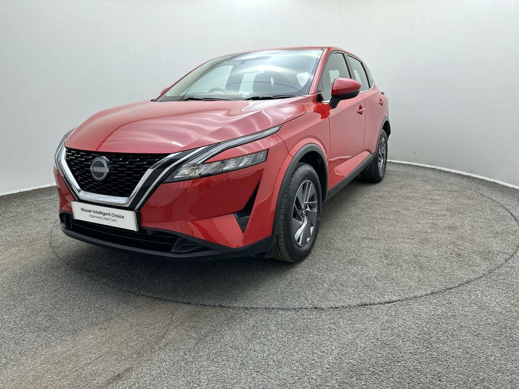 Nissan Qashqai 1.3 Dig-t Mh 158 Acenta Premium DS72KNO Red #4
