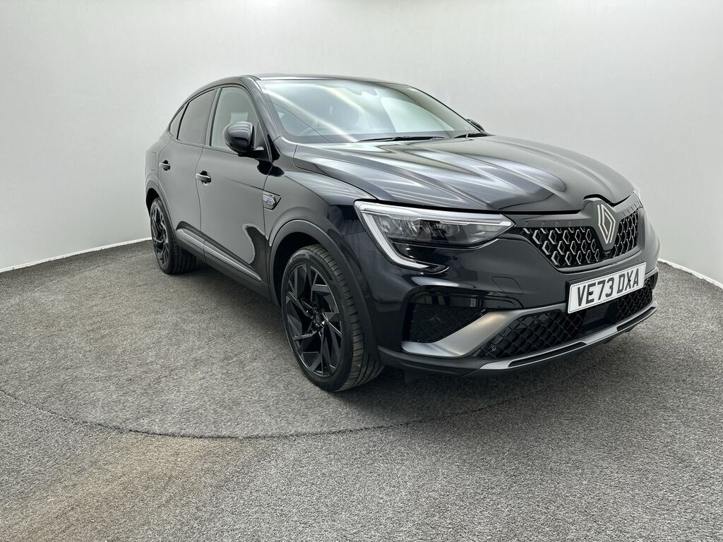 Renault Arkana 1.6 E-tech Fhev 145 Esprit Alpine VE73DXA Black #2