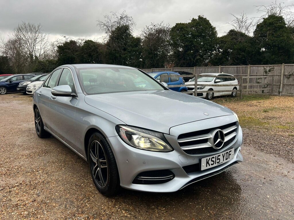 Mercedes-Benz C Class 2.1 C220 Bluetec Sport G-tronic Euro 6 Ss Silver