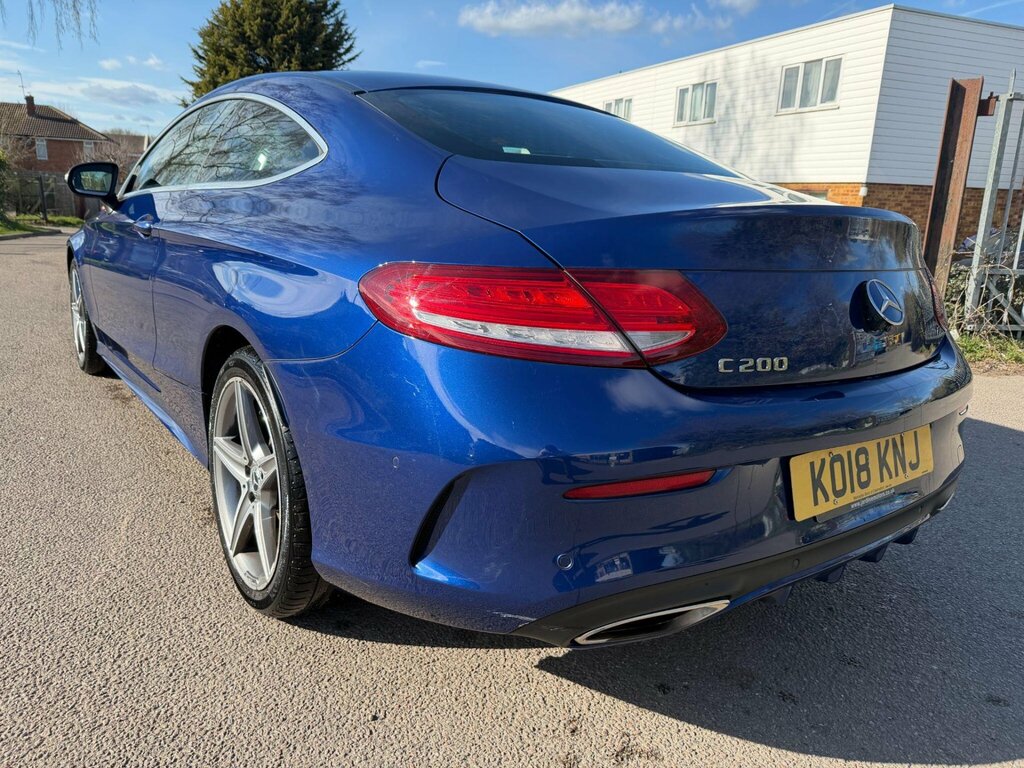Mercedes-Benz C Class 2.0 C200 Amg Line Euro 6 Ss Blue #3
