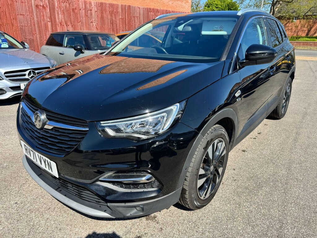 Vauxhall Grandland X 1.2 Turbo Griffin Edition Euro 6 Ss RV71VYN Black #3