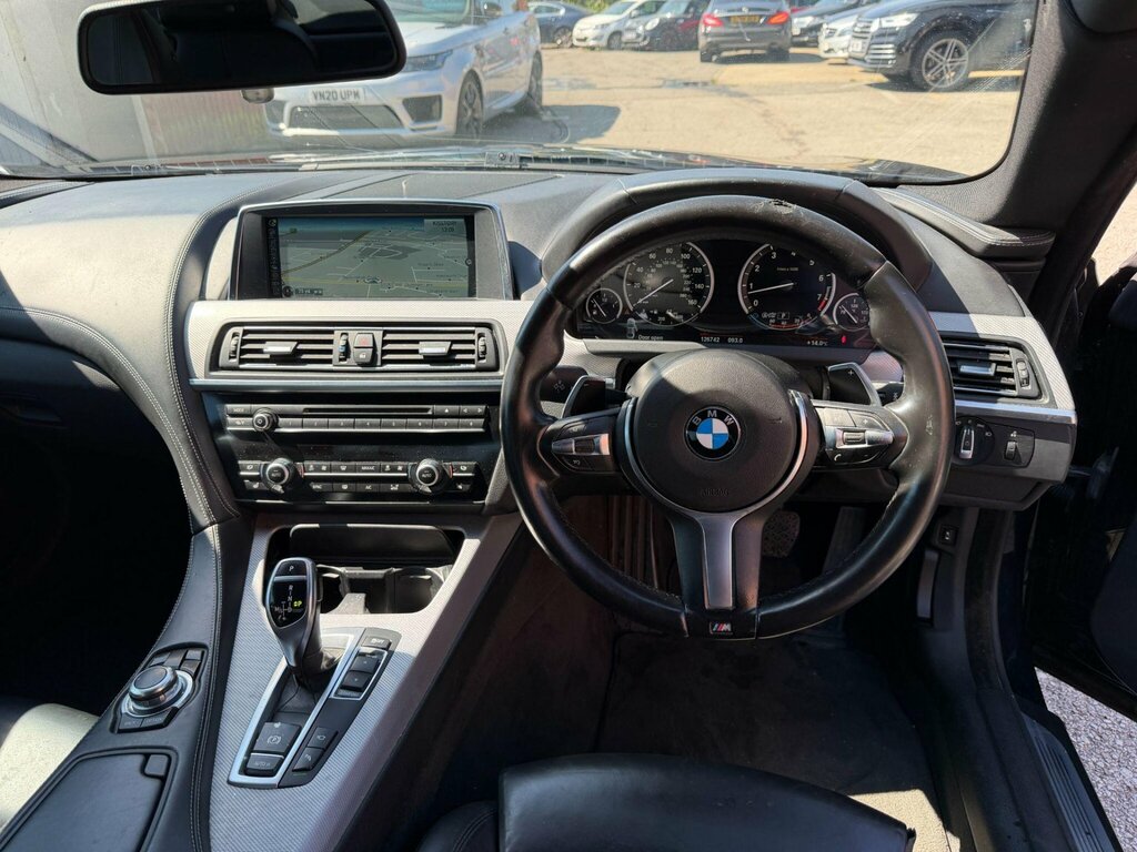 BMW 6 Series 3.0 640I M Sport Euro 6 Ss Black #2