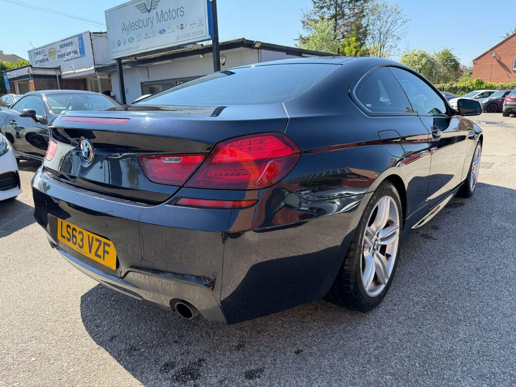 BMW 6 Series 3.0 640I M Sport Euro 6 Ss LS63VZF Black #3