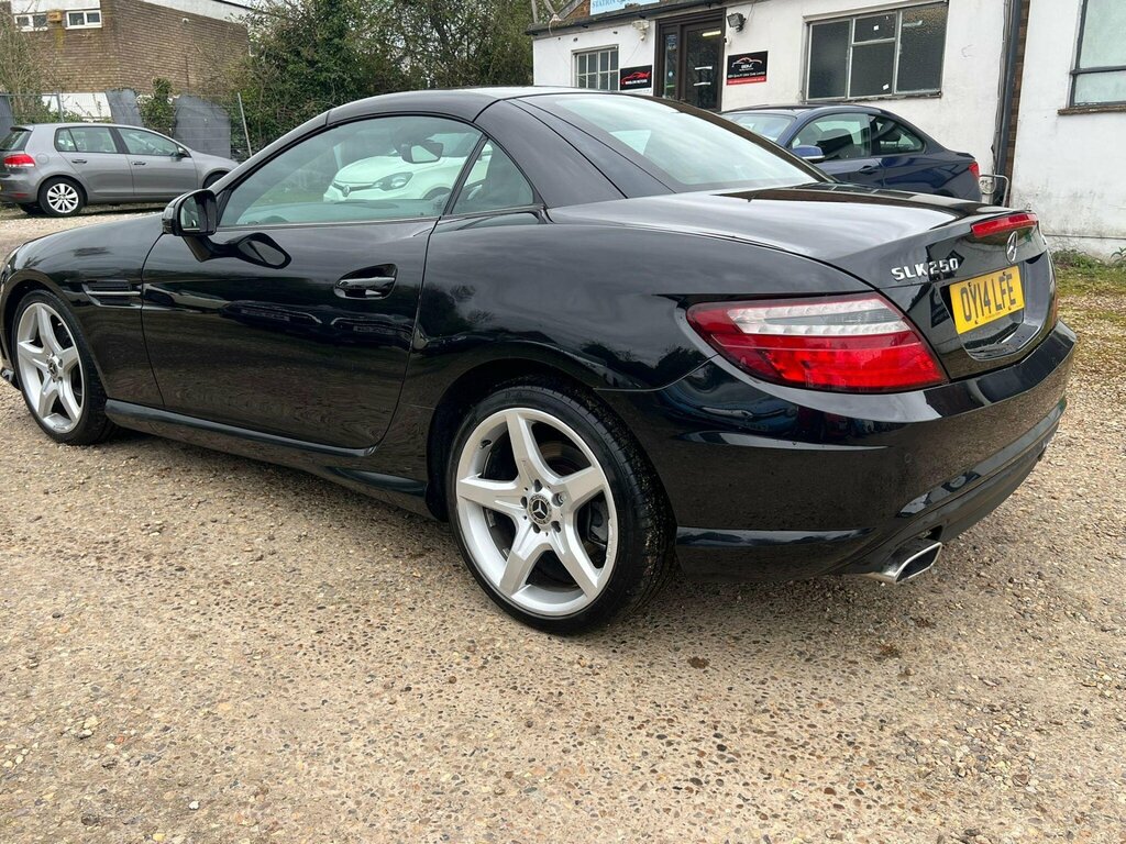 Mercedes-Benz SLK 2.1 Slk250 Cdi Amg Sport G-tronic Euro 5 Ss OY14LFE Black #3