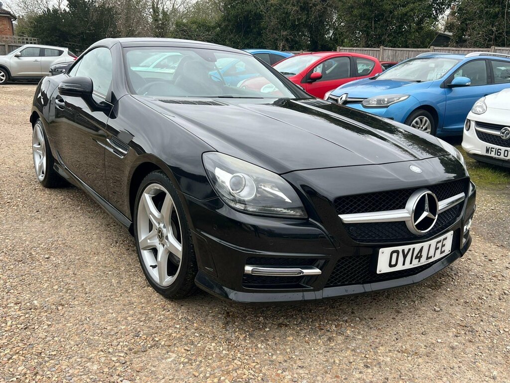 Mercedes-Benz SLK 2.1 Slk250 Cdi Amg Sport G-tronic Euro 5 Ss OY14LFE Black #5