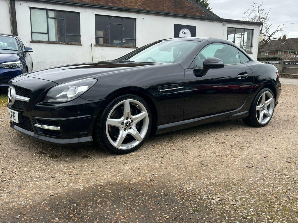 Mercedes-Benz SLK 2.1 Slk250 Cdi Amg Sport G-tronic Euro 5 Ss OY14LFE Black #4