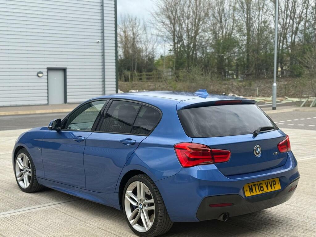 BMW 1 Series Hatchback 1.5 118I M Sport Euro 6 Ss 2016 MT16VVP Blue #6