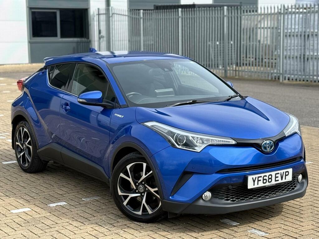 Toyota C-Hr Suv 1.8 Vvt-h Design Cvt Euro 6 Ss 201868 YF68EVP Blue #4