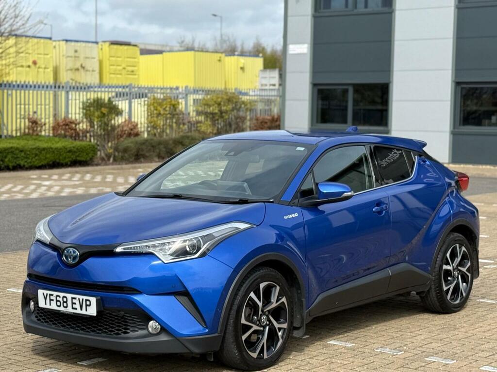 Toyota C-Hr Suv 1.8 Vvt-h Design Cvt Euro 6 Ss 201868 YF68EVP Blue #6