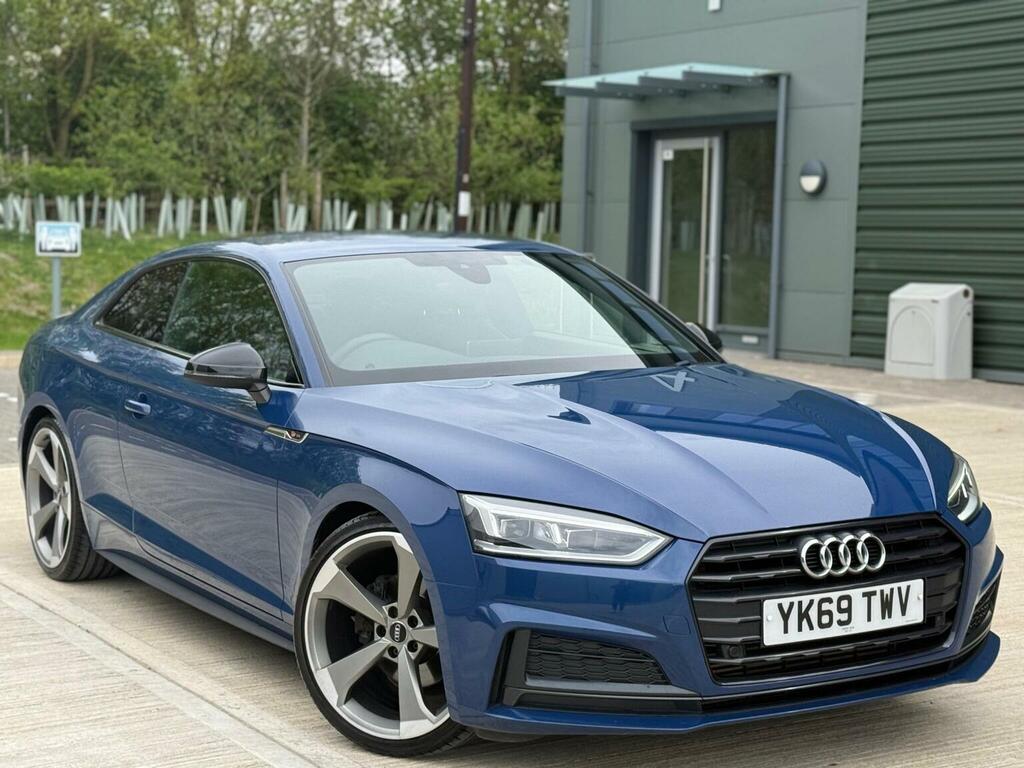 Audi A5 Coupe 2.0 Tfsi 35 Black Edition S Tronic Euro 6 S YK69TWV Blue #5