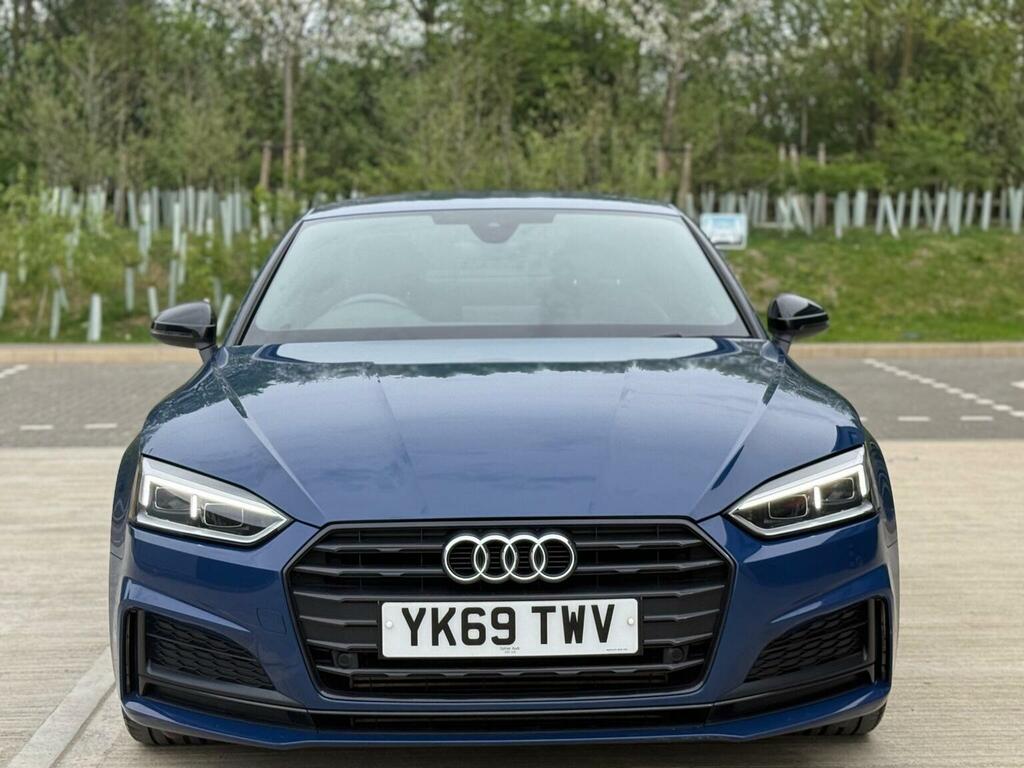 Audi A5 Coupe 2.0 Tfsi 35 Black Edition S Tronic Euro 6 S YK69TWV Blue #4