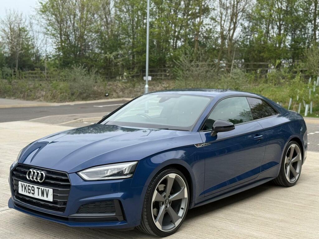 Audi A5 Coupe 2.0 Tfsi 35 Black Edition S Tronic Euro 6 S YK69TWV Blue #6