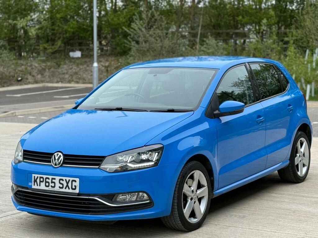 Volkswagen Polo Hatchback 1.0 Tsi Bluemotion Tech Sel Euro 6 Ss KP65SXG Blue #5