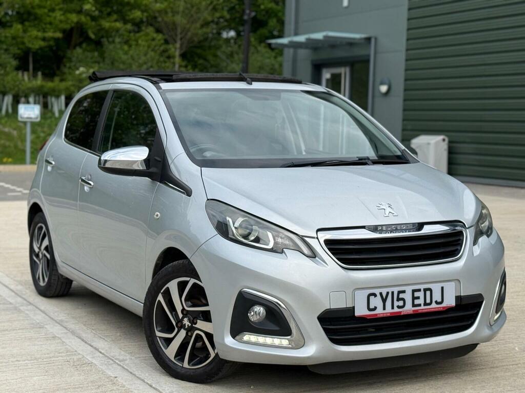 Peugeot 108 Hatchback 1.2 Vti Puretech Allure Top Euro 5 Silver
