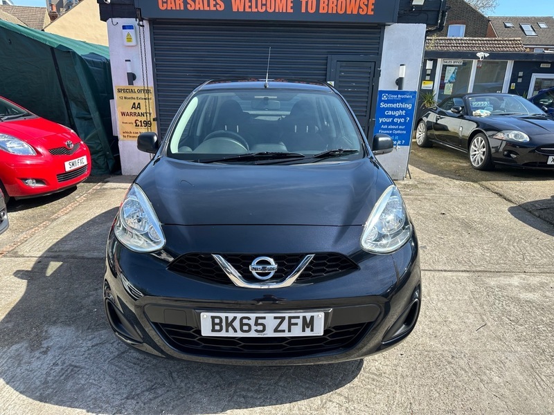 Nissan Micra Visia Black #2