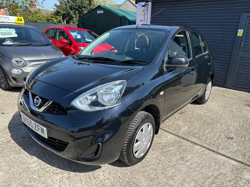 Nissan Micra Visia Black #3