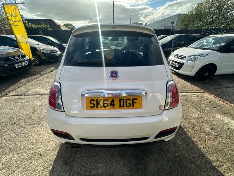 Fiat 500 S White #4